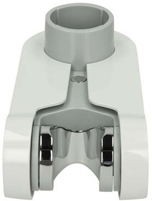 Aqualisa Pinch Grip Shower Head Handset Holder 25mm White Modern 910599